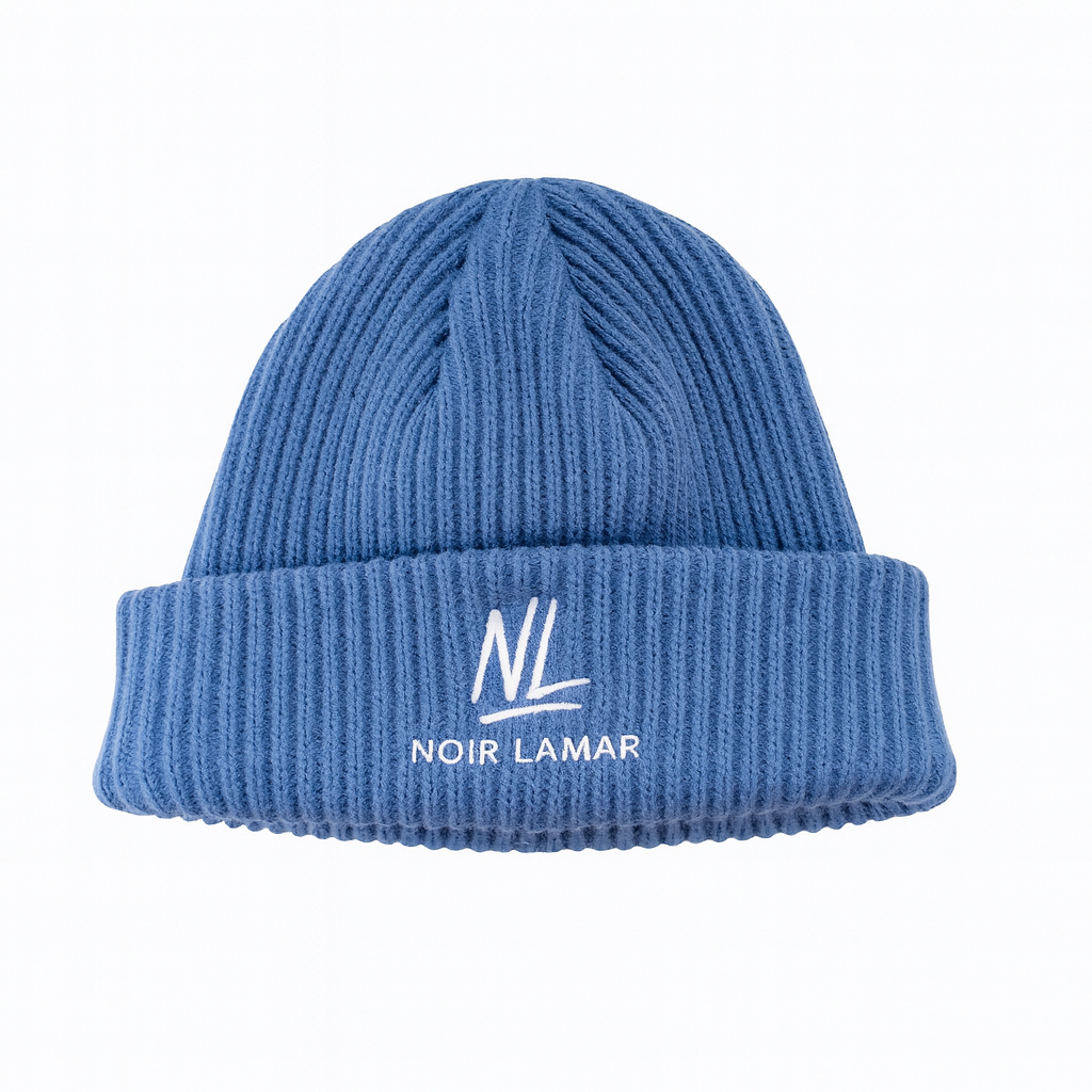 Noir Lamar Premium Knit Beanie
