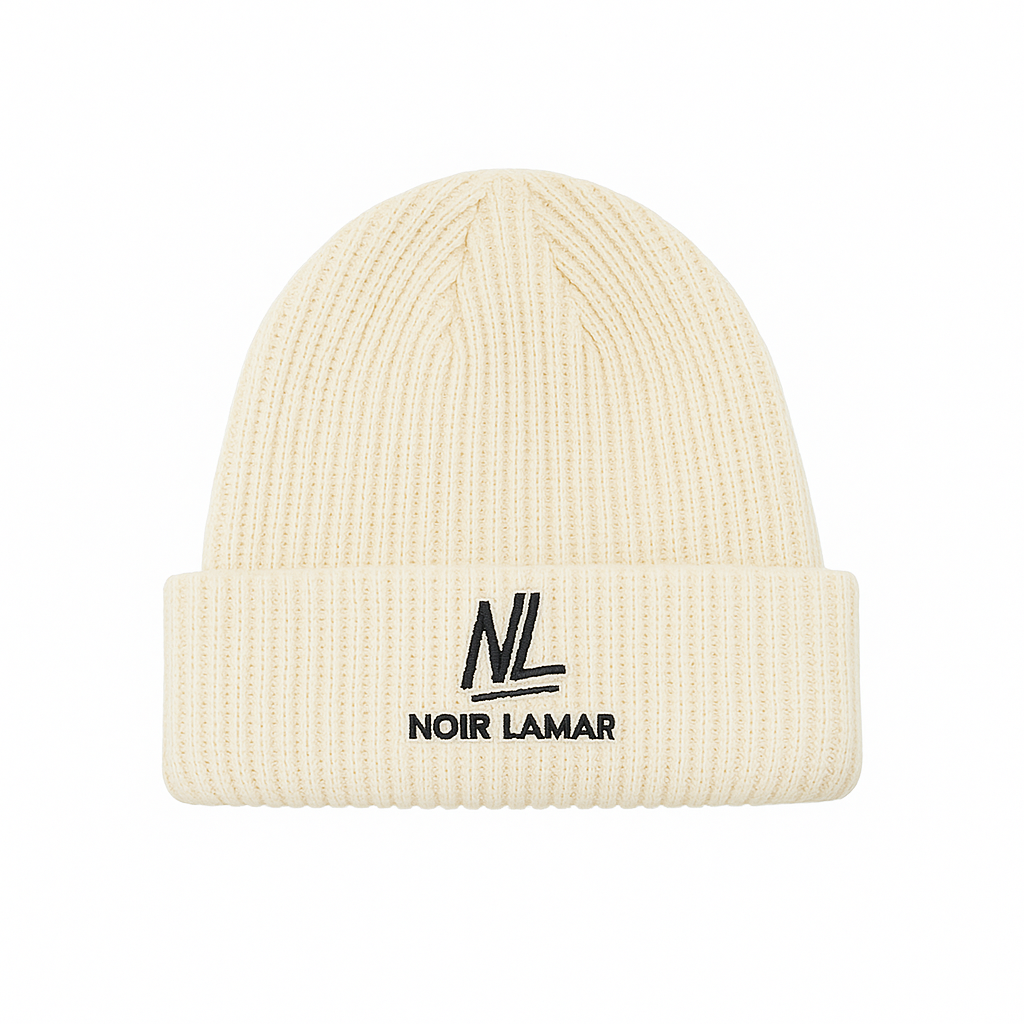 Noir Lamar Premium Knit Beanie