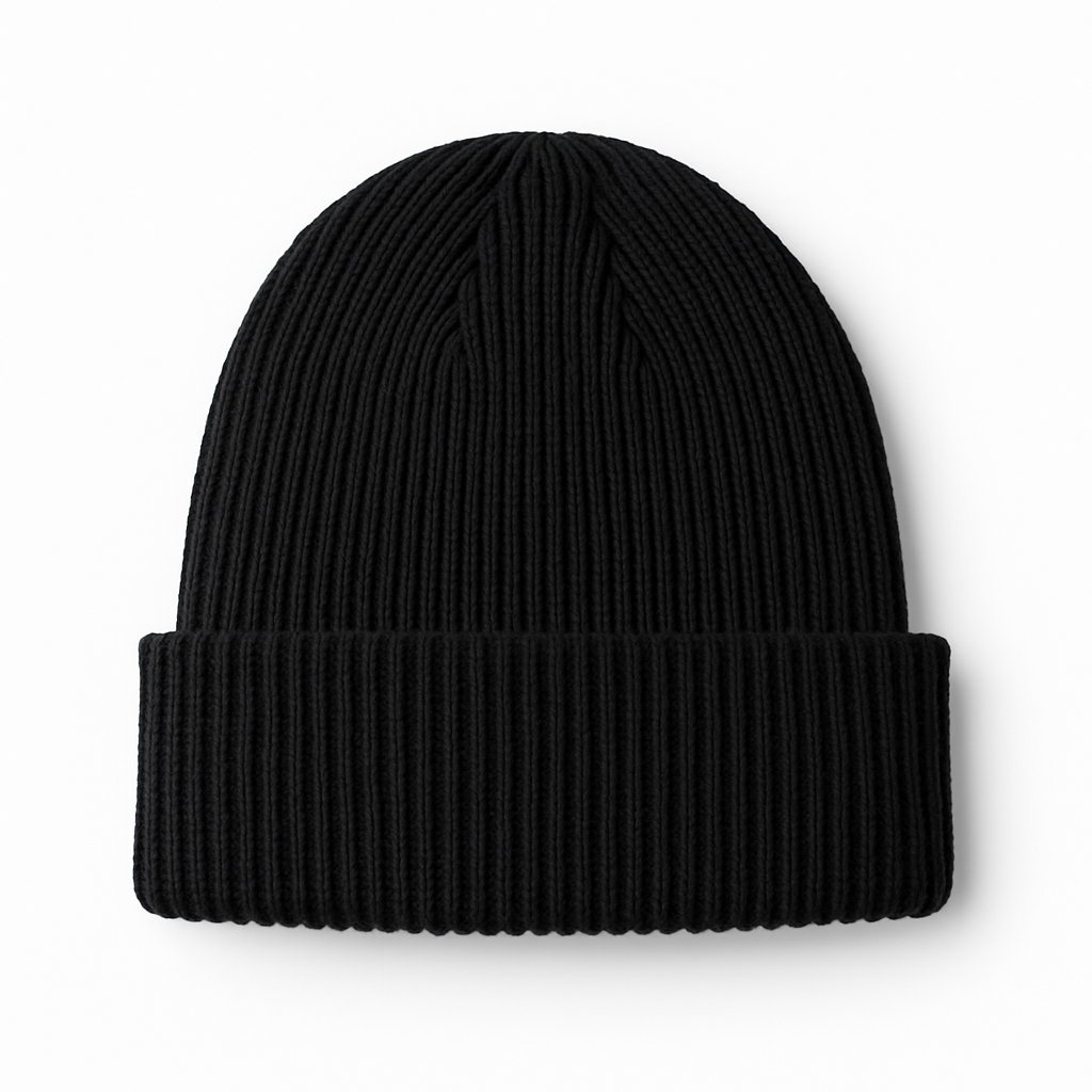 Noir Lamar Premium Knit Beanie