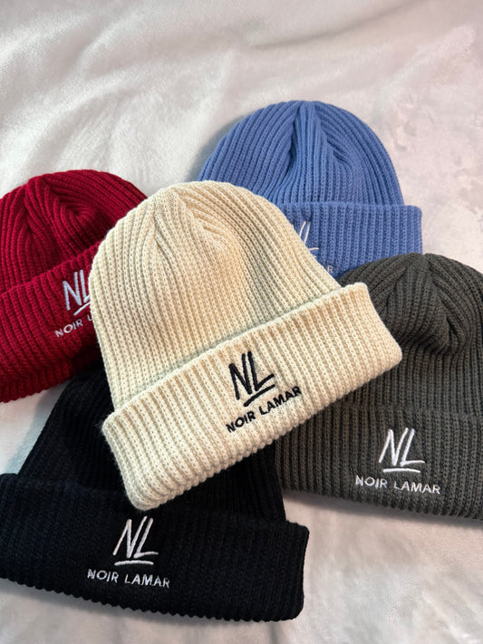 Noir Lamar Premium Knit Beanie